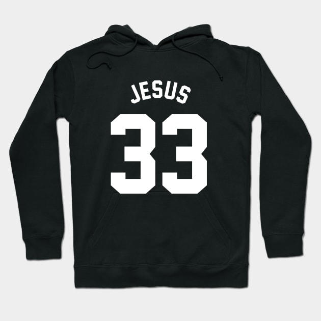 Jesus 33 Hoodie by BodinStreet